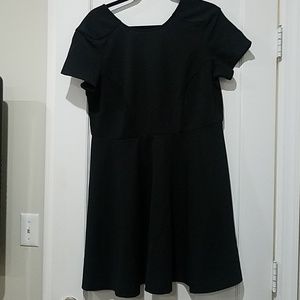 Eloquii little black dress LBD short sleeve